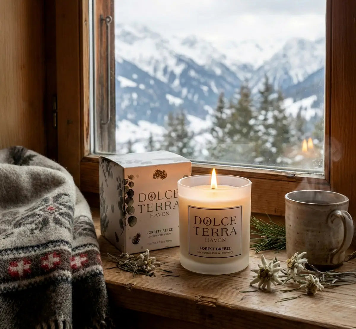 Forest Breeze Poured Candle - 8.8oz