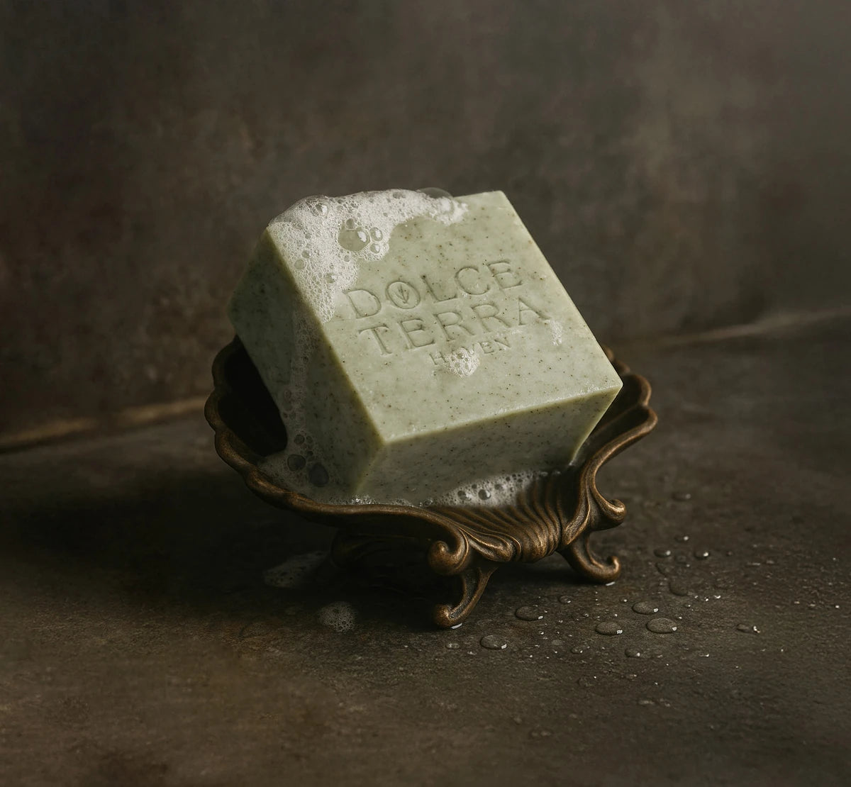Peppermint & Walnut Exfoliating Bar Soap - 10oz
