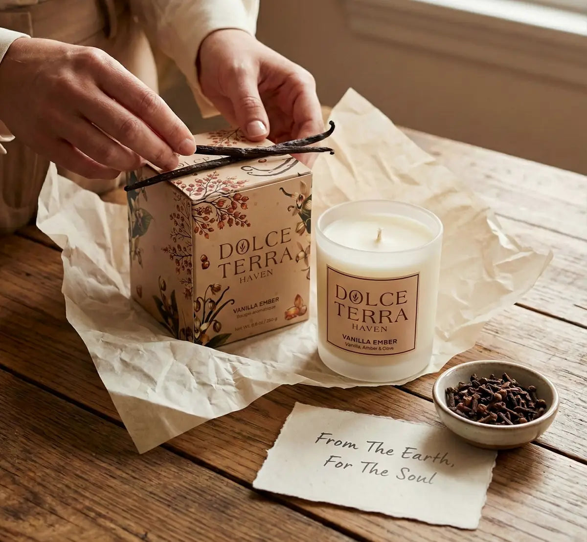 Vanilla Ember Poured Candle - 8.8oz