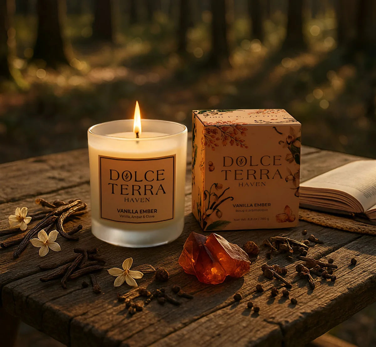 Vanilla Ember Poured Candle - 8.8oz