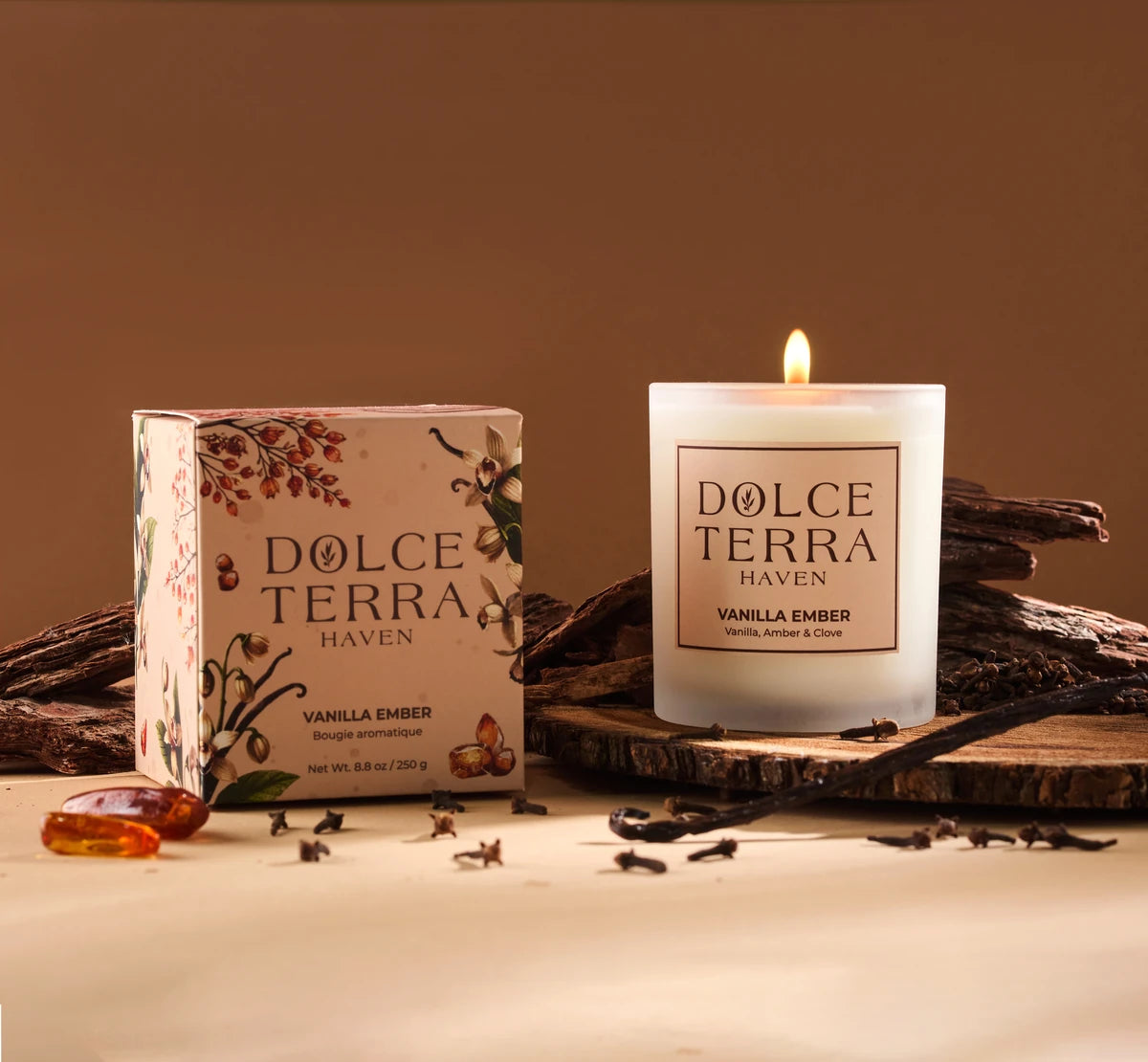 Vanilla Ember Poured Candle - 8.8oz