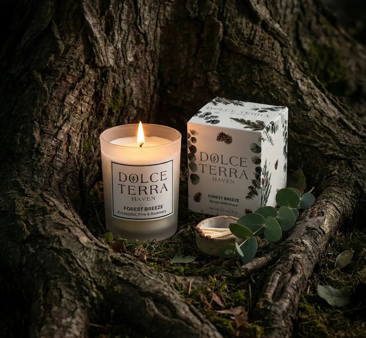 Forest Breeze Poured Candle - Travel Size