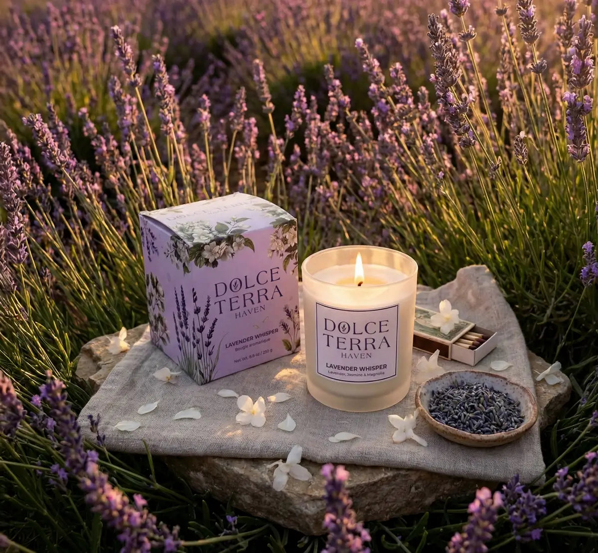 A Symphony of Scents - 4 Big Luxury Candles (8.8oz/each)