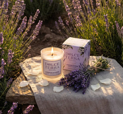 Lavender Whisper Poured Candle - Travel Size