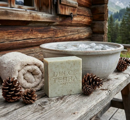 Peppermint & Walnut Exfoliating Bar Soap - 10oz