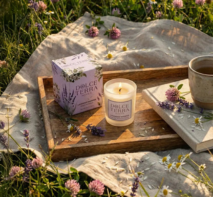 Lavender Whisper Poured Candle - Travel Size