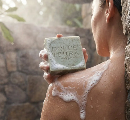 Peppermint & Walnut Exfoliating Bar Soap - 10oz