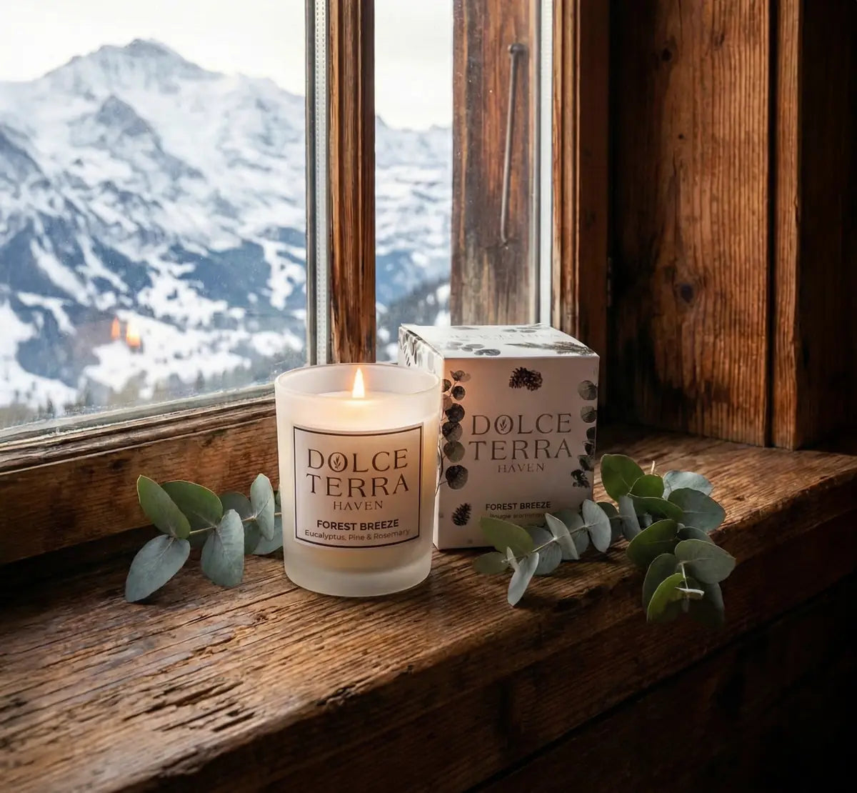 Forest Breeze Poured Candle - Travel Size