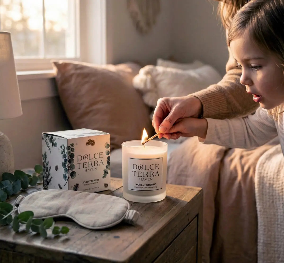 Forest Breeze Poured Candle - 8.8oz