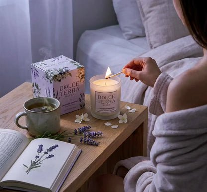 Lavender Whisper Poured Candle - 8.8oz