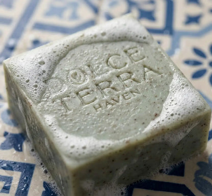 Peppermint & Walnut Exfoliating Bar Soap - 10oz