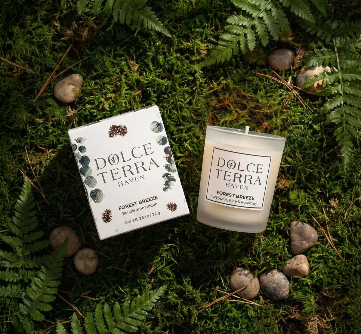Forest Breeze Poured Candle - Travel Size
