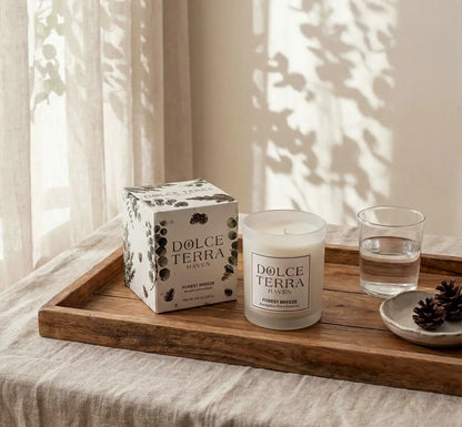 Forest Breeze Poured Candle - 8.8oz