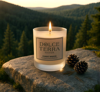 Forest Breeze Poured Candle - 8.8oz