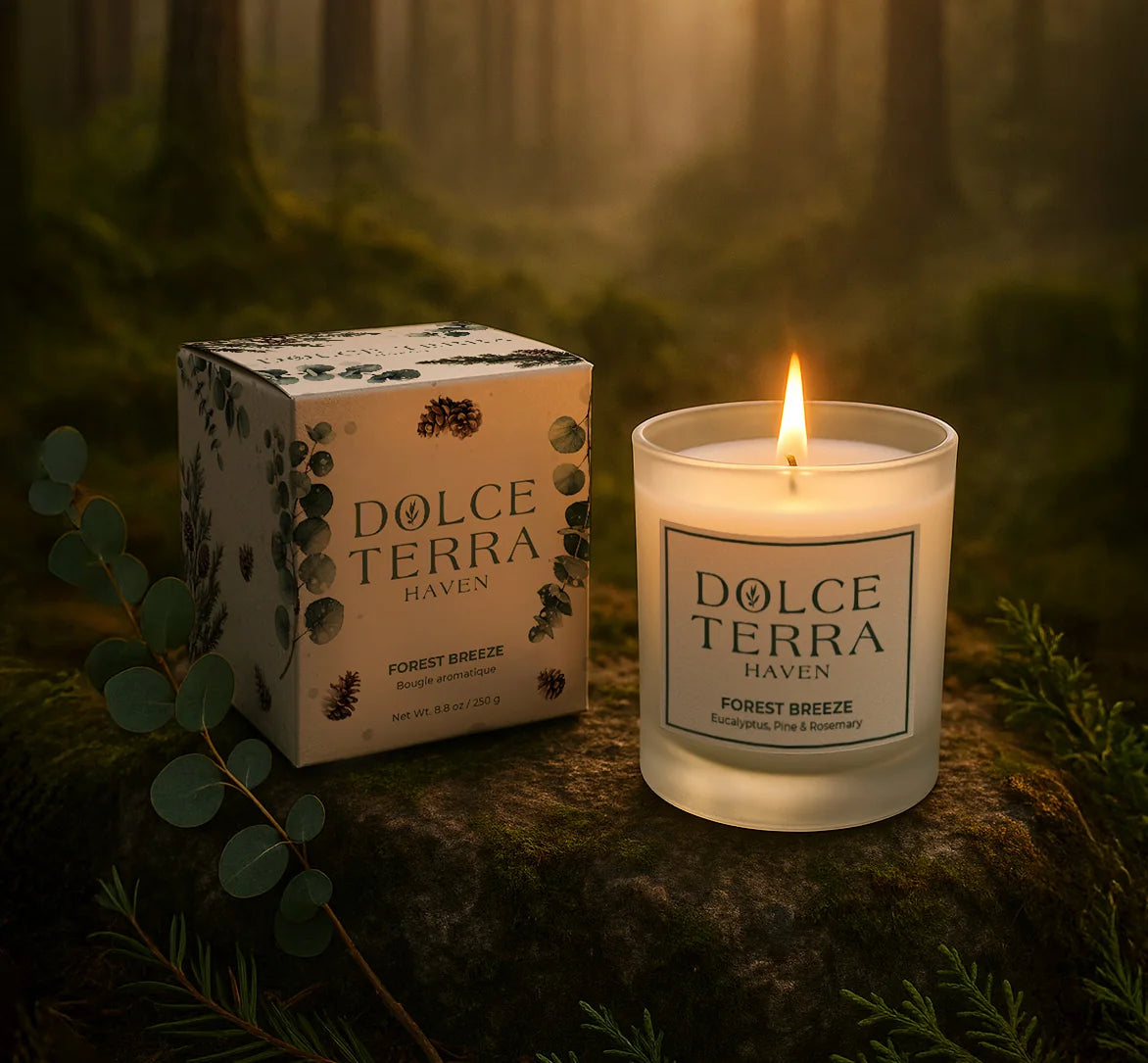 Forest Breeze Poured Candle - 8.8oz