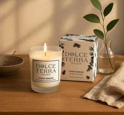 Forest Breeze Poured Candle - Travel Size