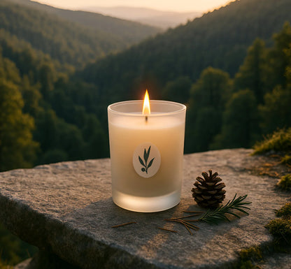 Forest Breeze Poured Candle - Travel Size