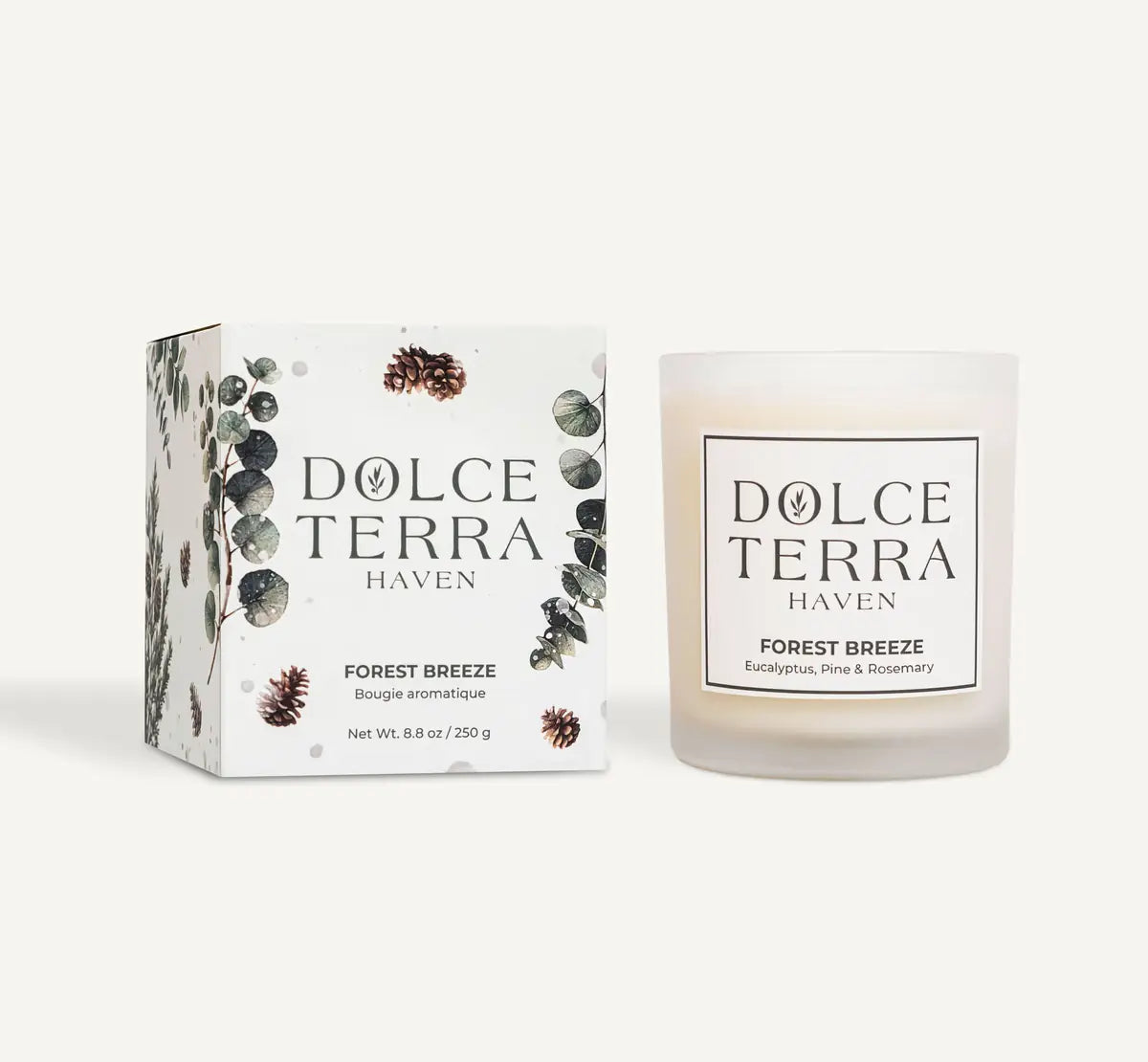 Forest Breeze Poured Candle - 8.8oz