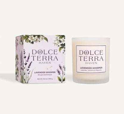Lavender Whisper Poured Candle - 8.8oz