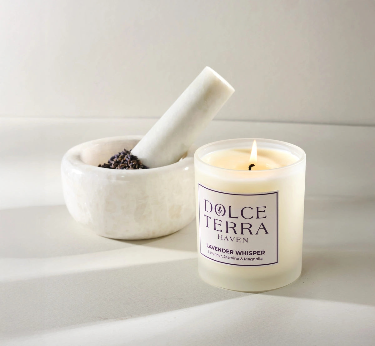 Lavender Whisper Poured Candle - 8.8oz