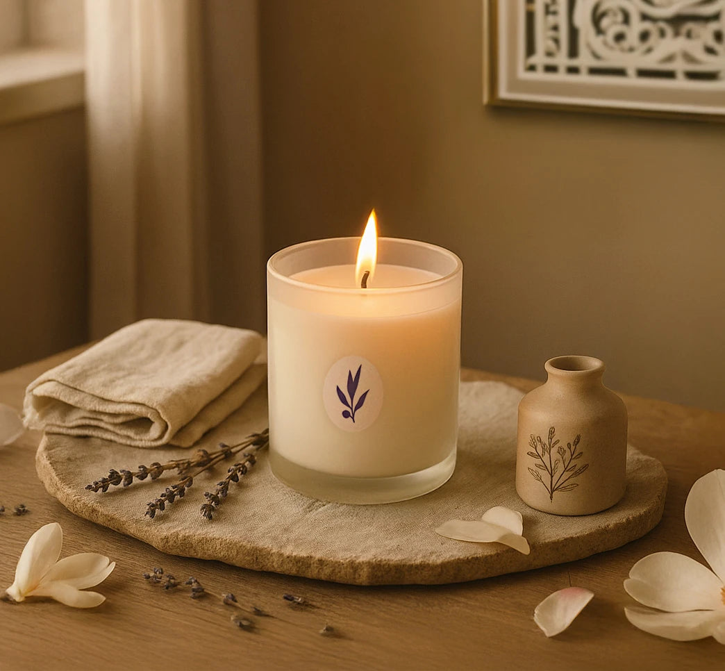 Lavender Whisper Poured Candle - 8.8oz