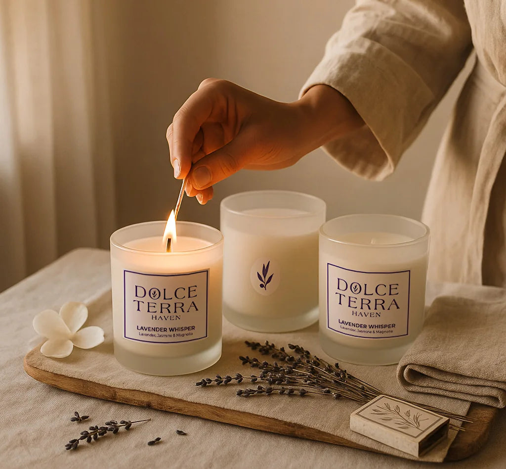 Lavender Whisper Poured Candle - 8.8oz
