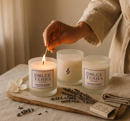 Lavender Whisper Poured Candle - 8.8oz