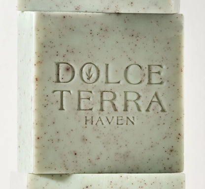 Peppermint & Walnut Exfoliating Bar Soap - 10oz