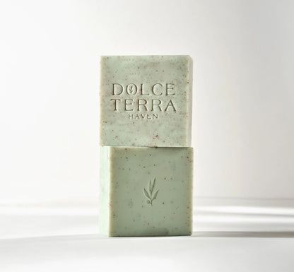 Peppermint & Walnut Exfoliating Bar Soap - 10oz