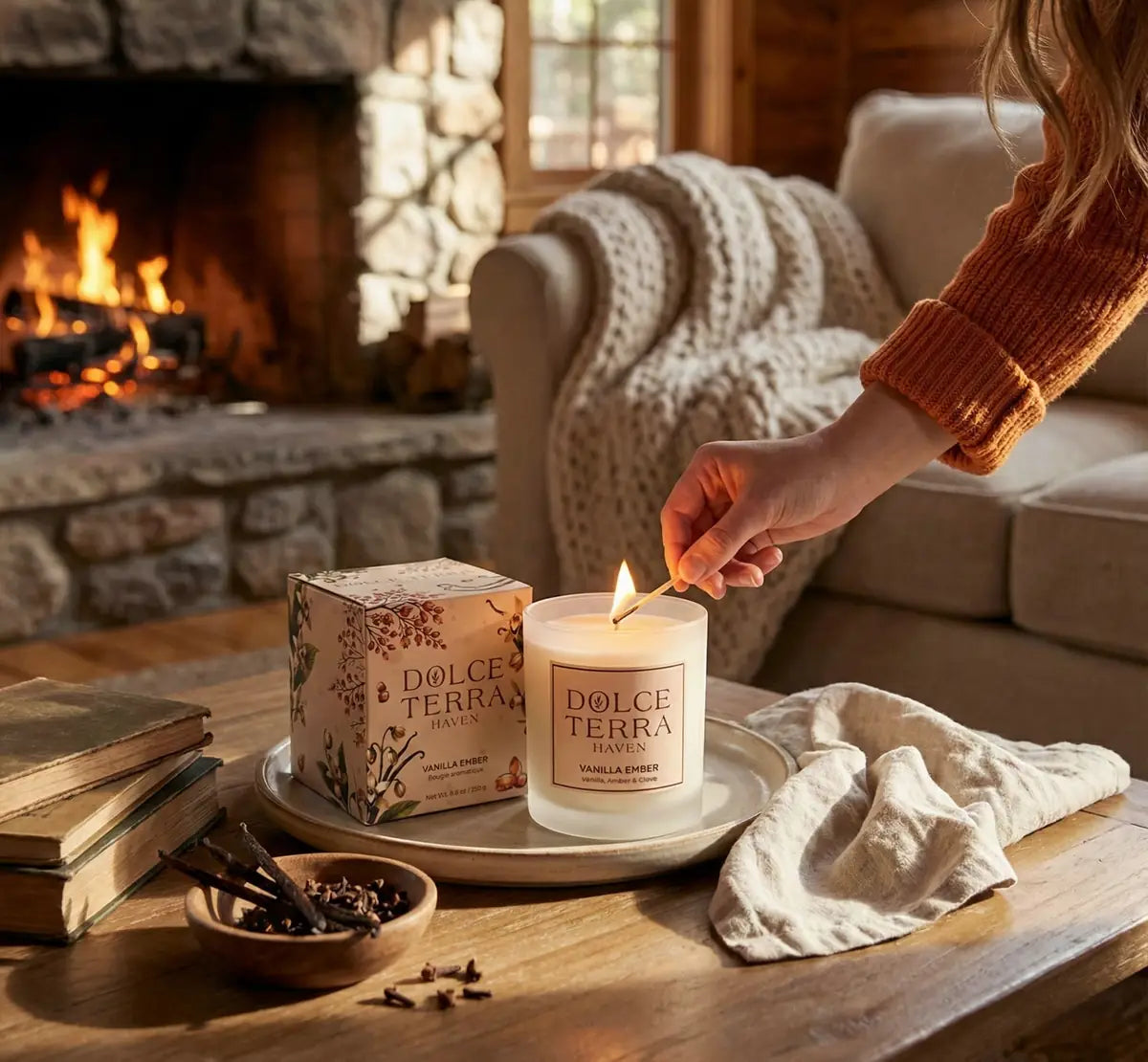 Vanilla Ember Poured Candle - 8.8oz