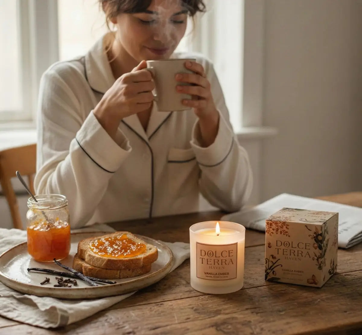 Vanilla Ember Poured Candle - 8.8oz