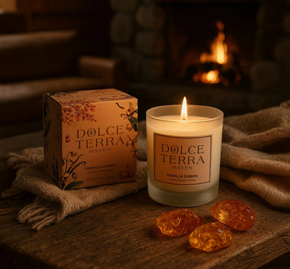 Vanilla Ember Poured Candle - 8.8oz