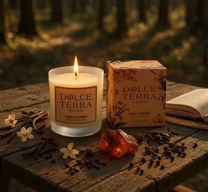 Vanilla Ember Poured Candle - 8.8oz