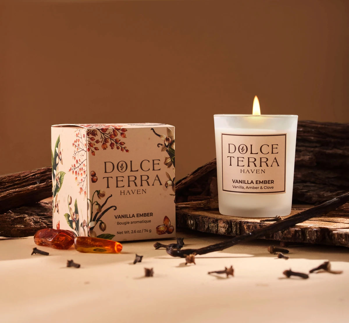 Vanilla Ember Poured Candle - Travel Size