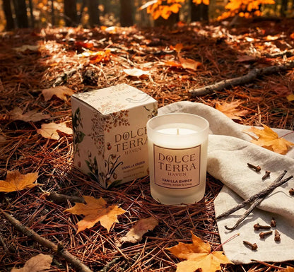 Vanilla Ember Poured Candle - Travel Size