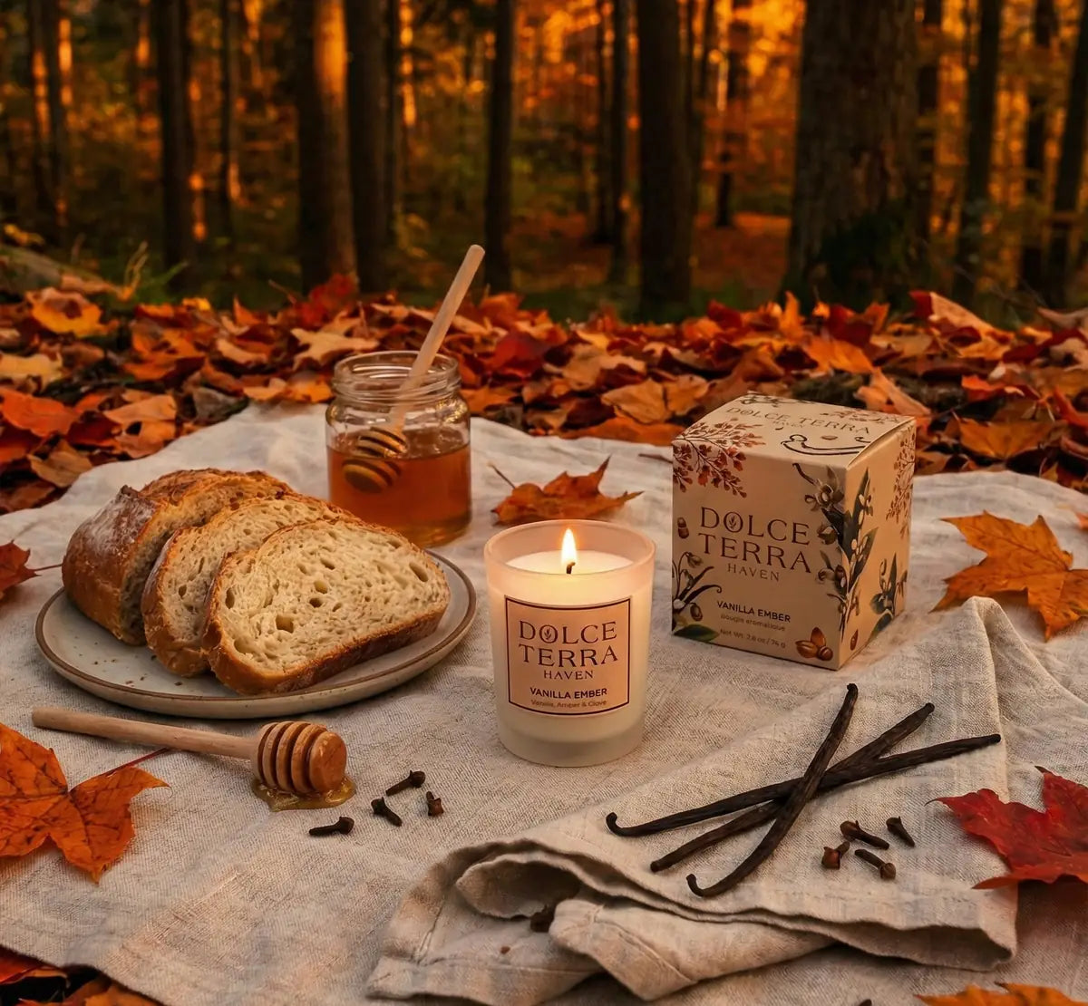 Vanilla Ember Poured Candle - Travel Size